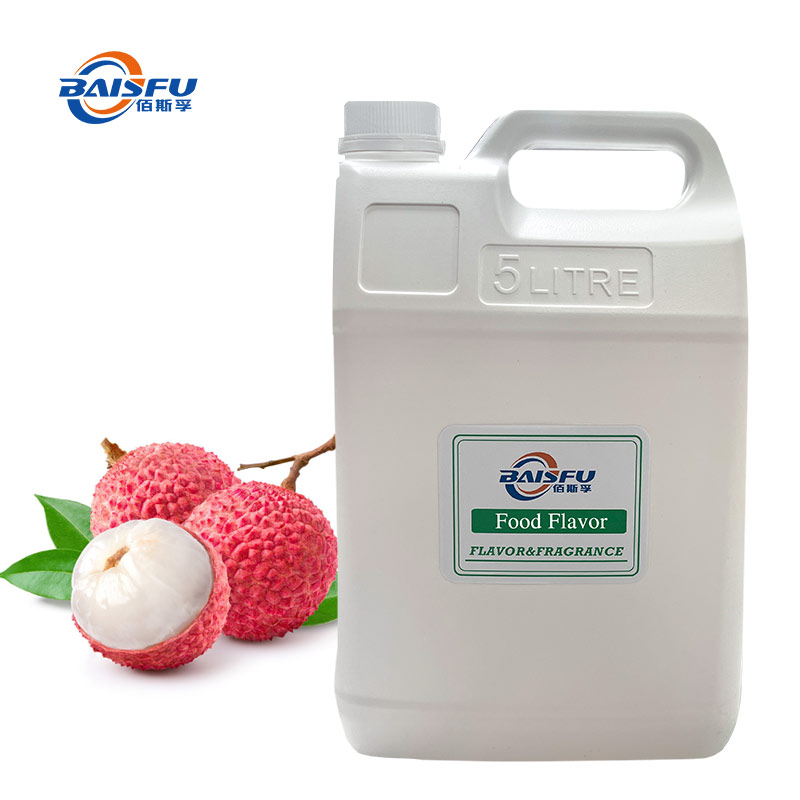 Wholesale Branded Baisfu High Quality Lychee Powder/Liquid Flavor For Candy Beverages And Jelly
