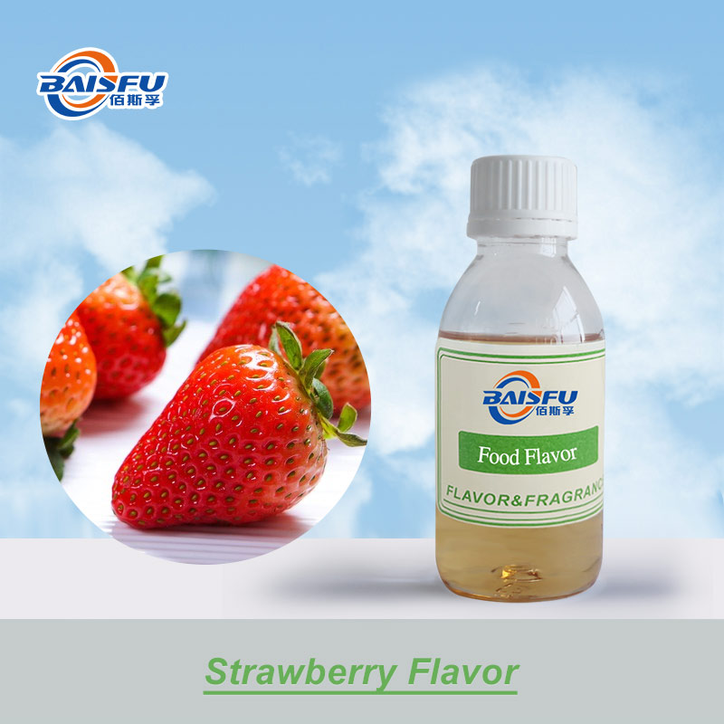 Baisfu Plant-Based Food Contract Flavours Strawberry Oil Liquid Flavor For Beverages