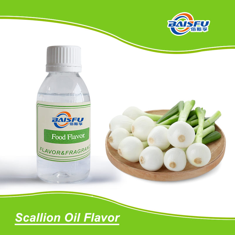 Food Additive Scallion Oil Liquid Flavor Food Grade Flavor For Cookie