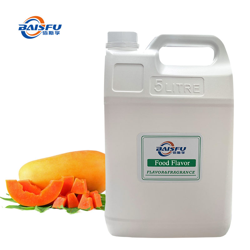 The Highly Concentrated Natural Fruit Papaya Powder/Liquid Flavor is Preferred for Dessert Baking