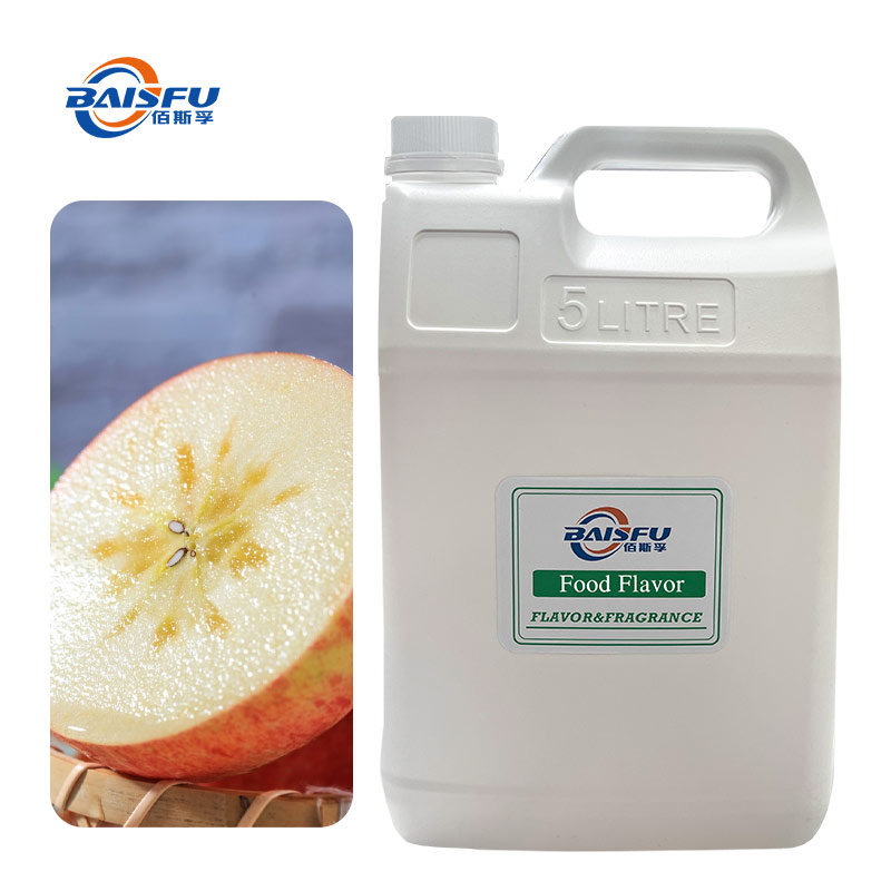 BAISFU Food Grade 99% Natural Apple oil Powder/Liquid Flavor is Preferred for Baked Desserts