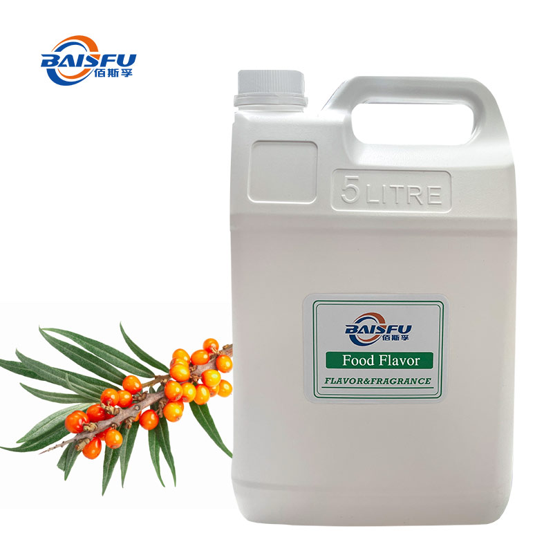 BAISFU Wholesale Highly Concentrated SeaBuckthorn Powder/Liquid Flavor  Juice Drinks and Desserts