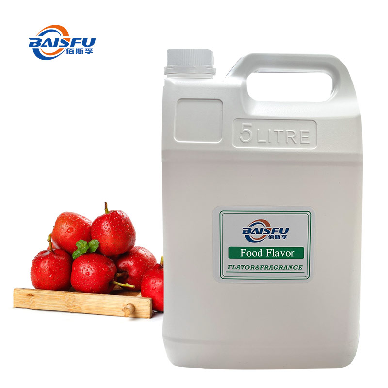 BAISFU Food Grade 99% Natural Fruit Flavor  Powder/Liquid  Hawthorn Flavor Preserves and Drinks