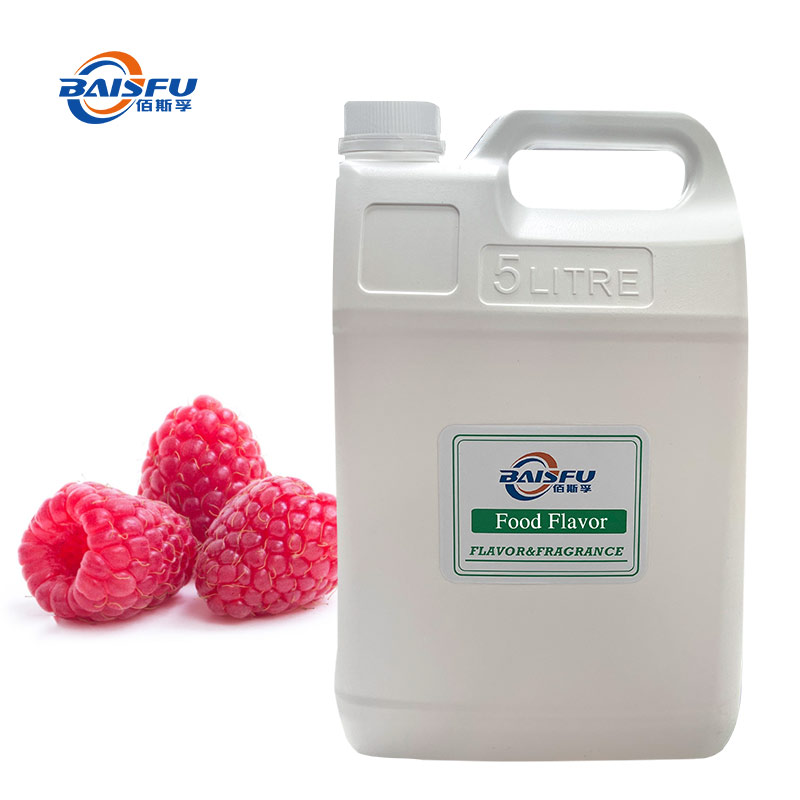 BAISFU Factory Popular High Quality Highly Concentrated Raspberry  Powder/Liquid Flavoured Drinks and Desserts