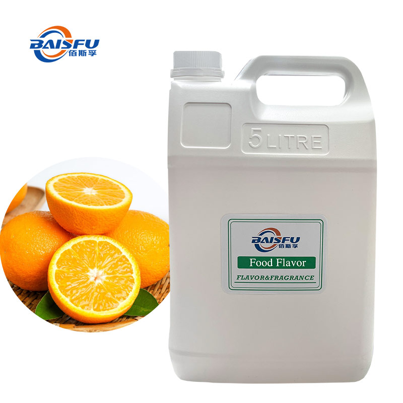 BAISFU High Quality Natural Extract Fruit Flavor Concentrate Sweet Orange Powder/Liquid Flavor Orange Extract Orange Juice Flavoring
