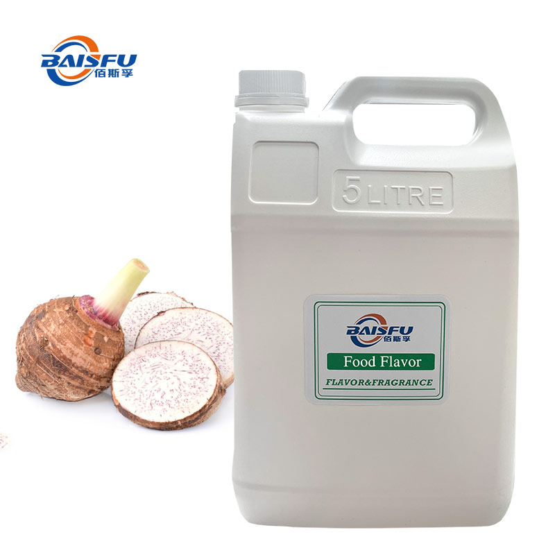 BAISFU Highly Marketed High-Quality Taro Powder/Liquid Flavors are Ideal for Bubble Tea and Desserts