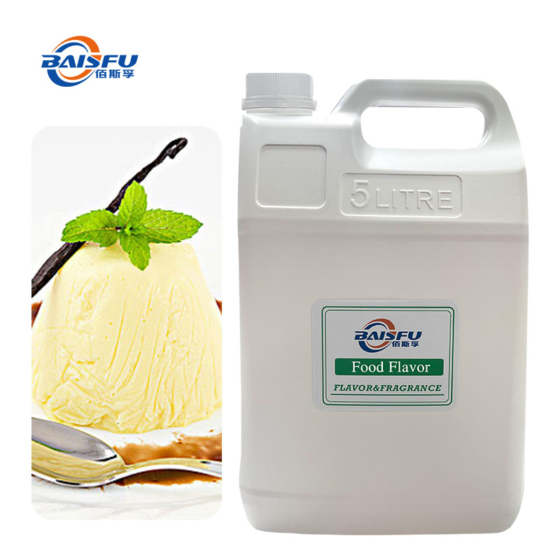 BAISFU  Food Grade Highly Concentrated Creamy Vanilla  Powder/Liquid Flavoured Desserts and Beverages with Good Quality Assurance