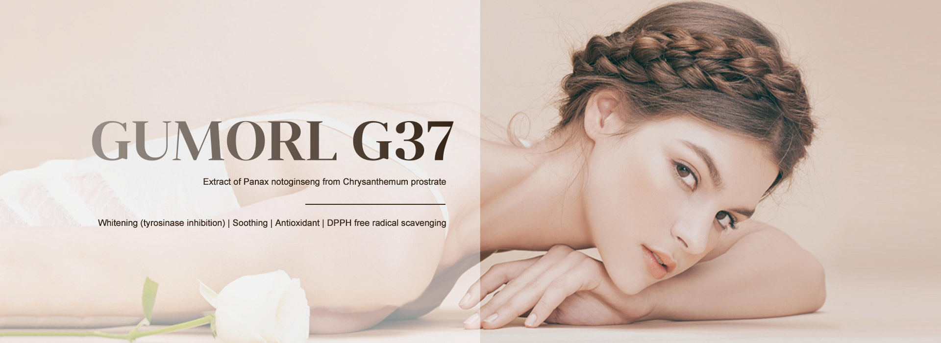 Science-backed beauty actives