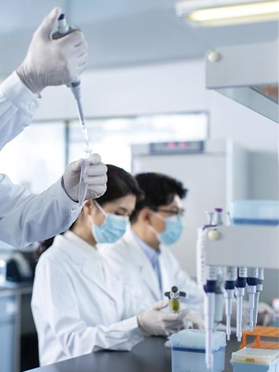 GMP manufacturing facility - extraction and purification equipment